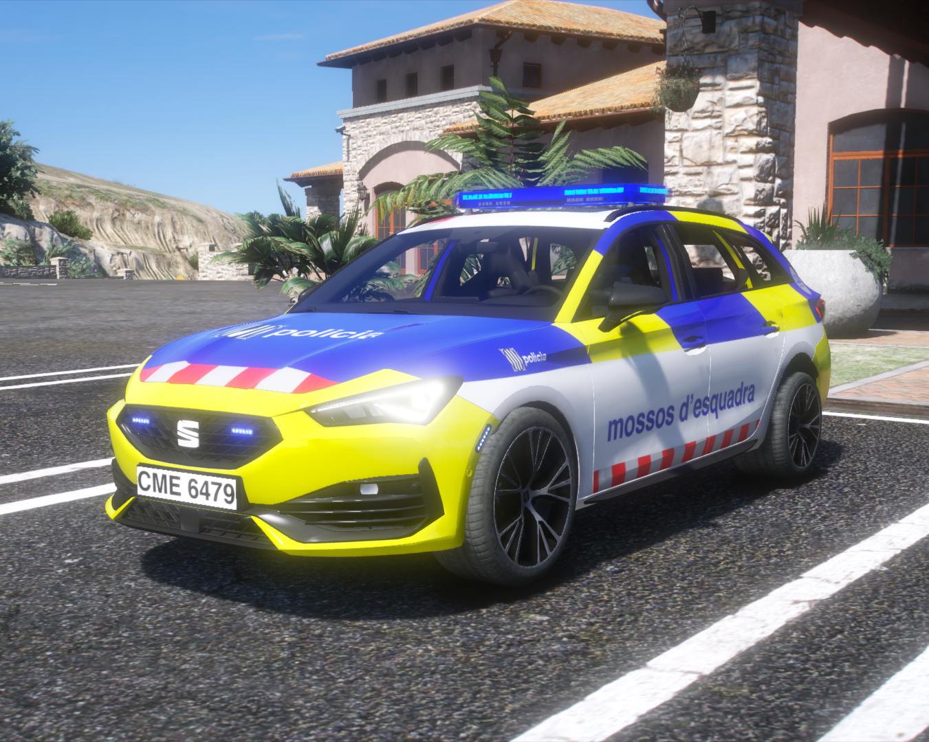 Seat Leon ST Mossos D'Esquadra Transit
