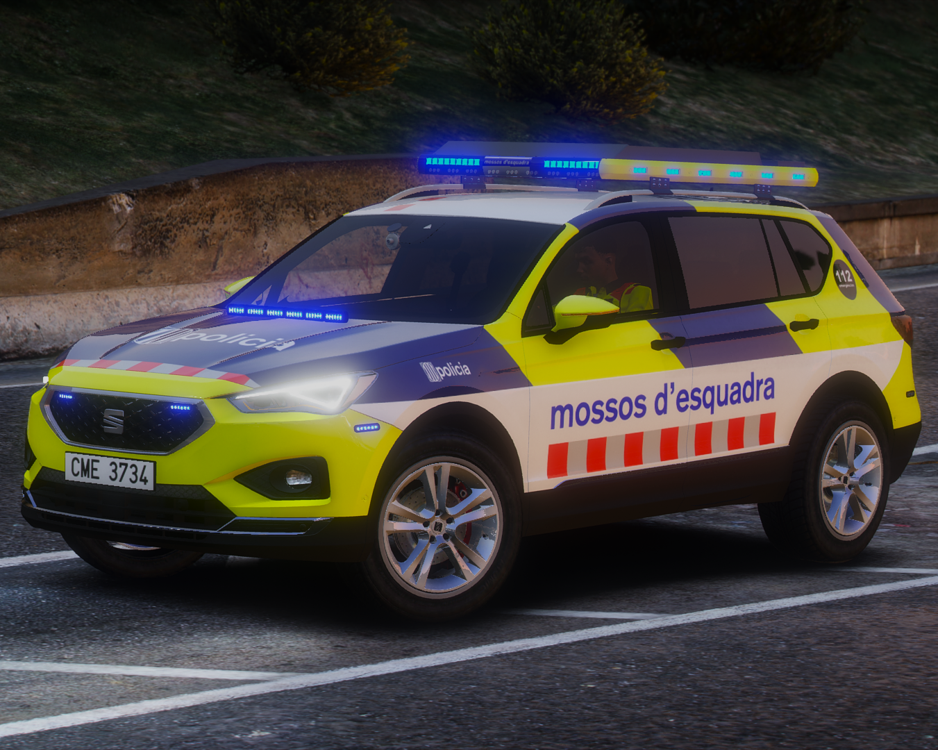 Seat Tarraco Mossos d'Esquadra Trànsit V2