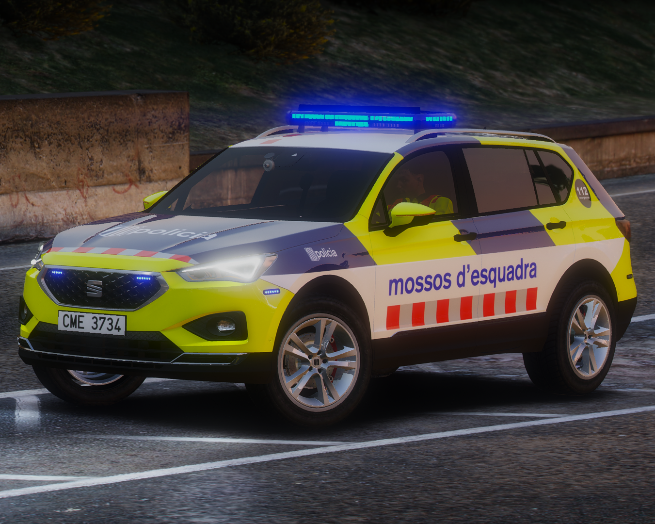 Seat Tarraco Mossos d'Esquadra Trànsit