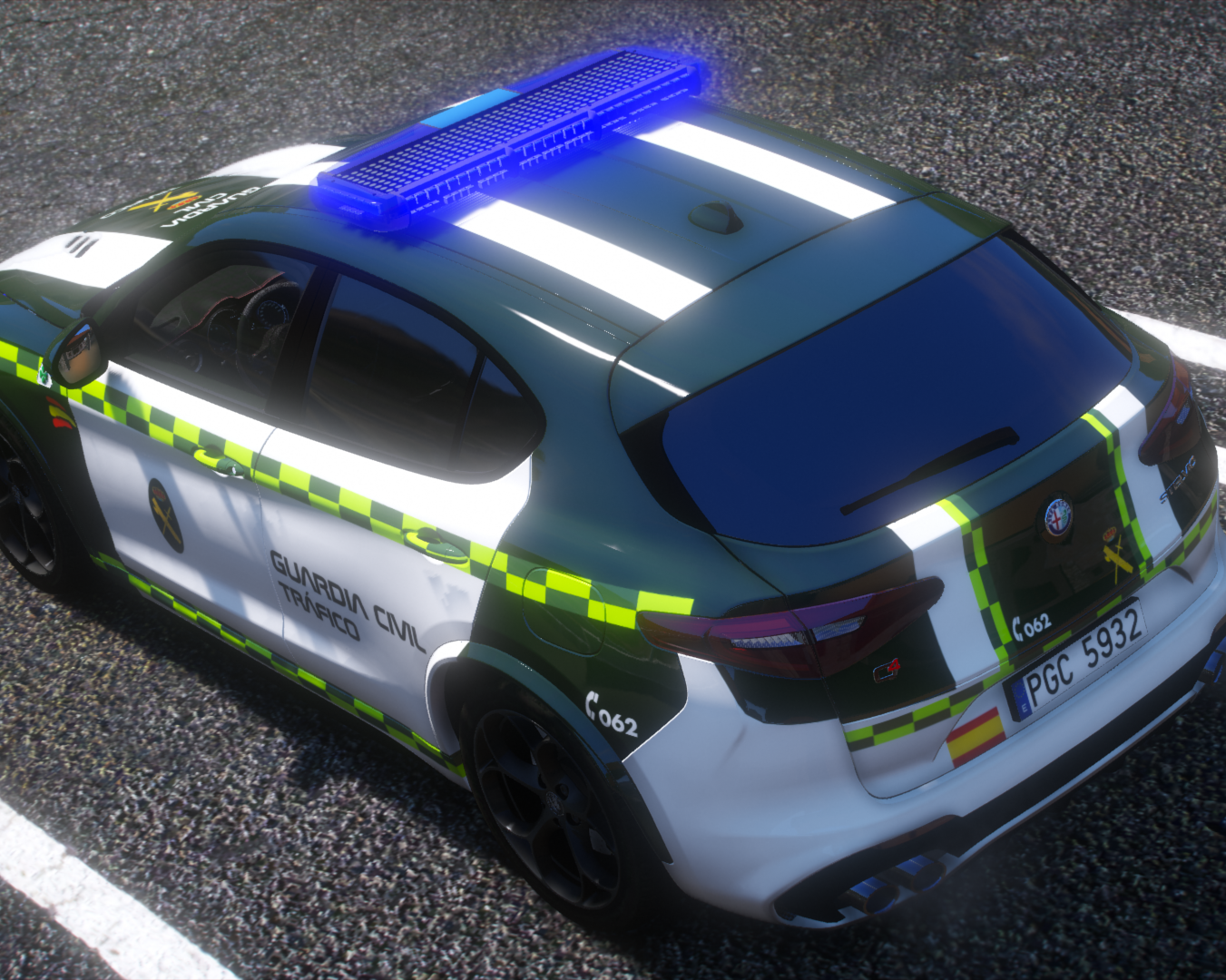 Alfa Romeo Stelvio Guardia Civil de Tráfico