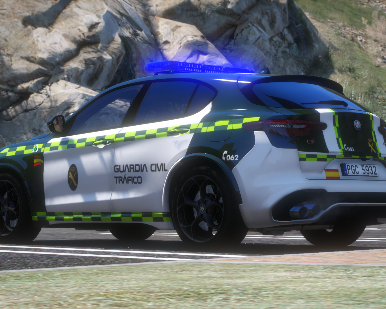Alfa Romeo Stelvio Guardia Civil de Tráfico
