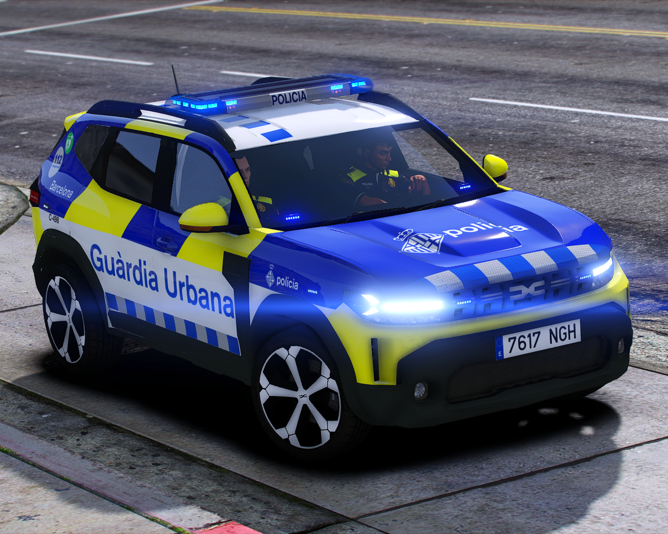 Dacia Duster Guàrdia Urbana BCN