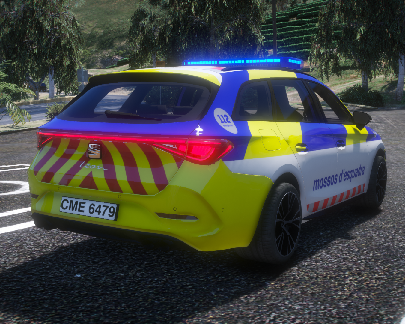 Seat Leon ST Mossos D'Esquadra Transit