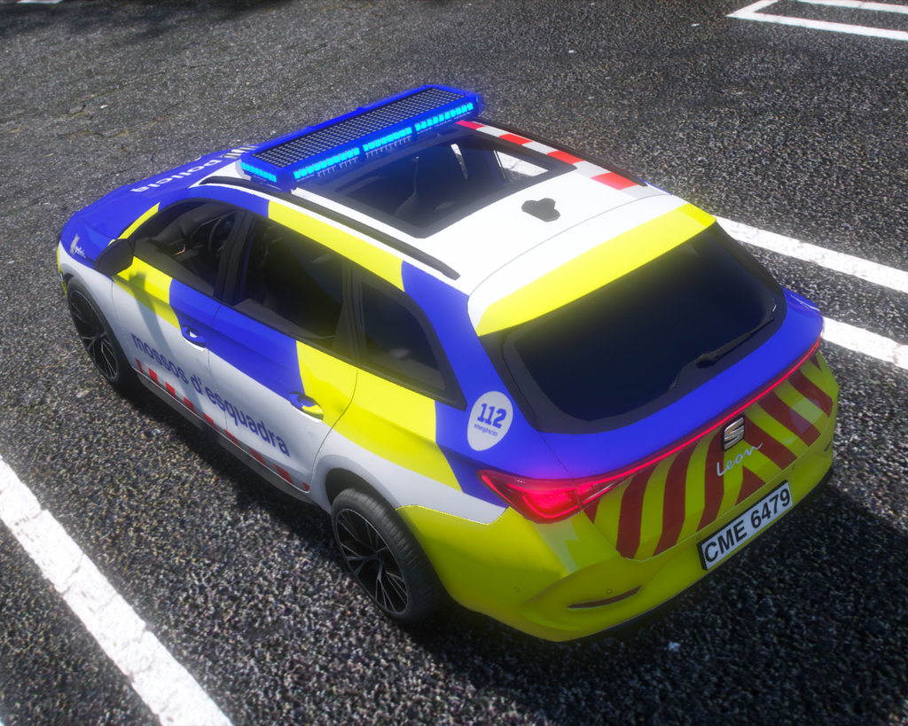 Seat Leon ST Mossos D'Esquadra Transit