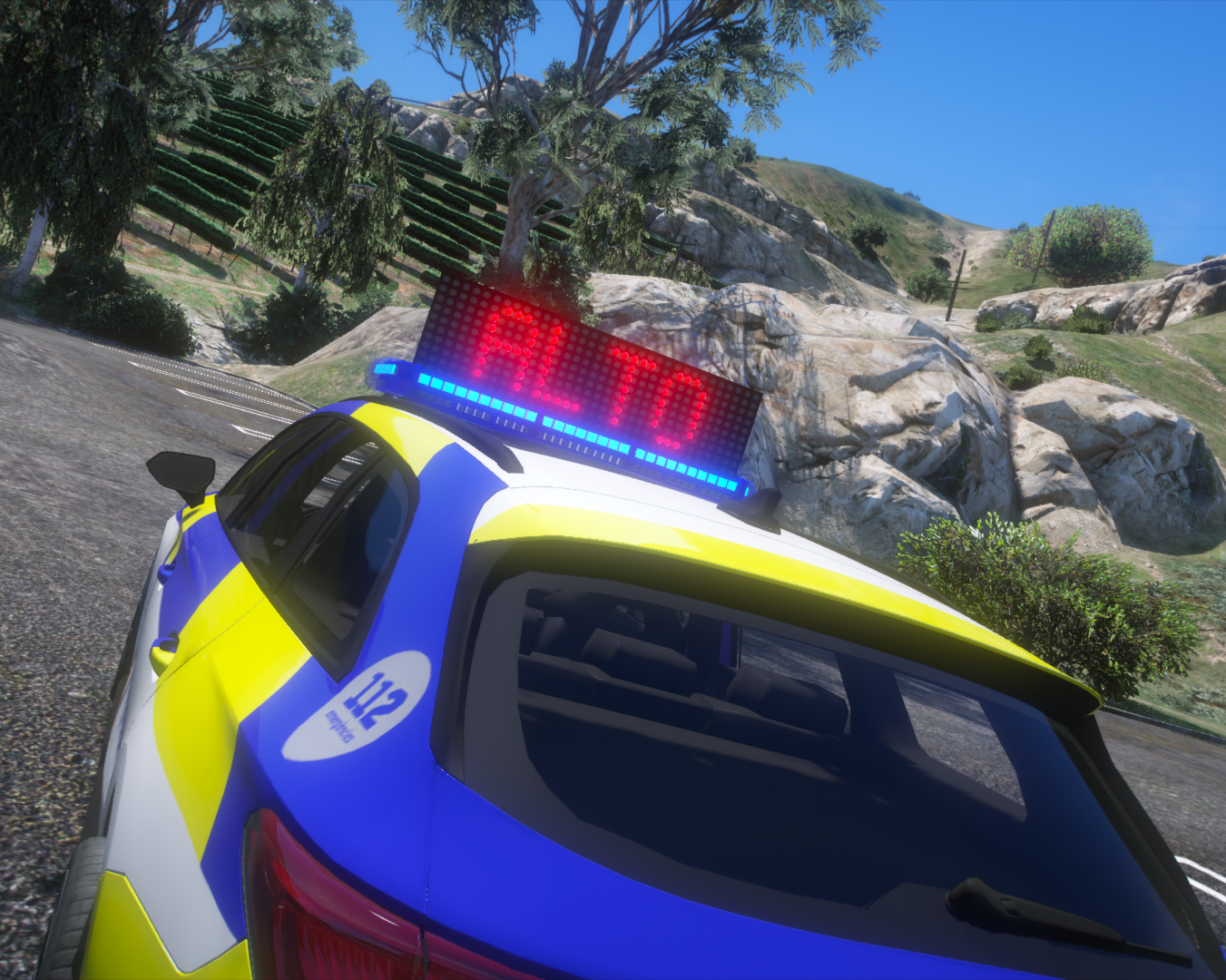 Seat Leon ST Mossos D'Esquadra Transit