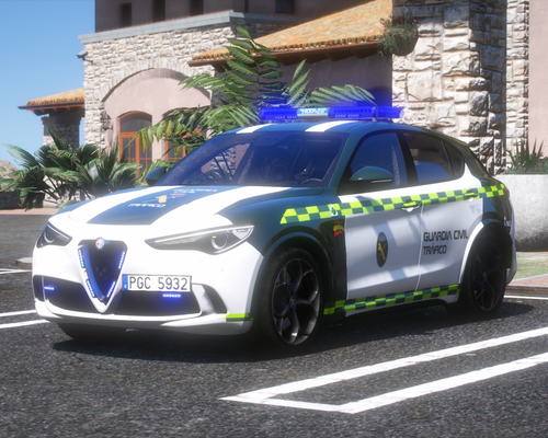 Alfa Romeo Stelvio Guardia Civil de Tráfico