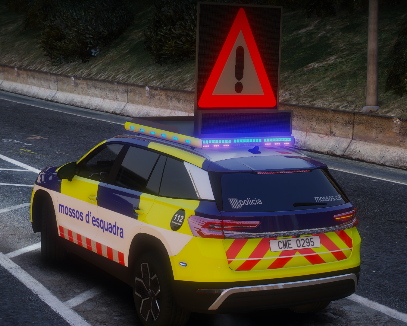 Skoda Kodiaq Mossos d'Esquadra Trànsit V2