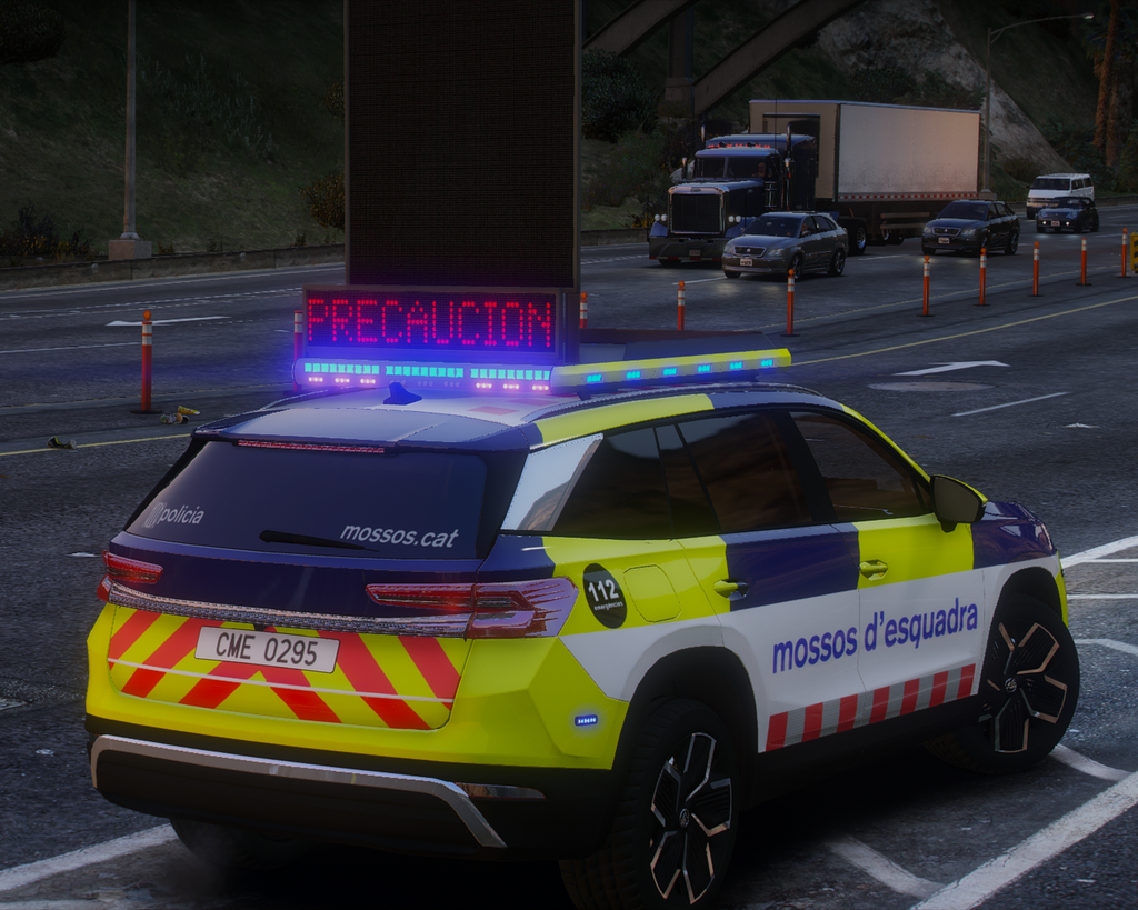 Skoda Kodiaq Mossos d'Esquadra Trànsit V2