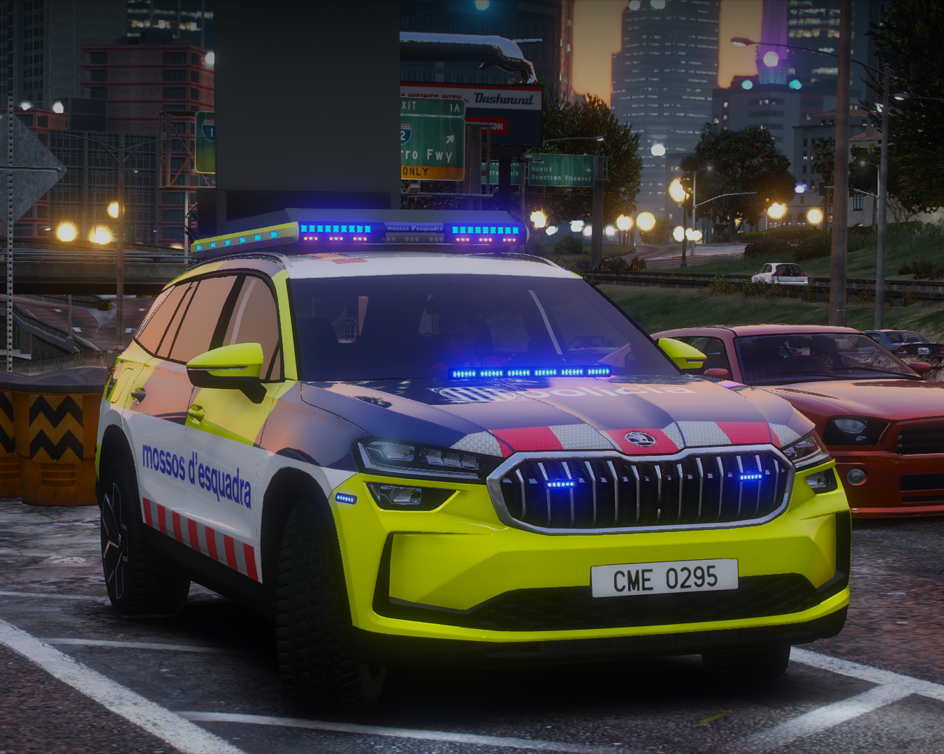 Skoda Kodiaq Mossos d'Esquadra Trànsit V2