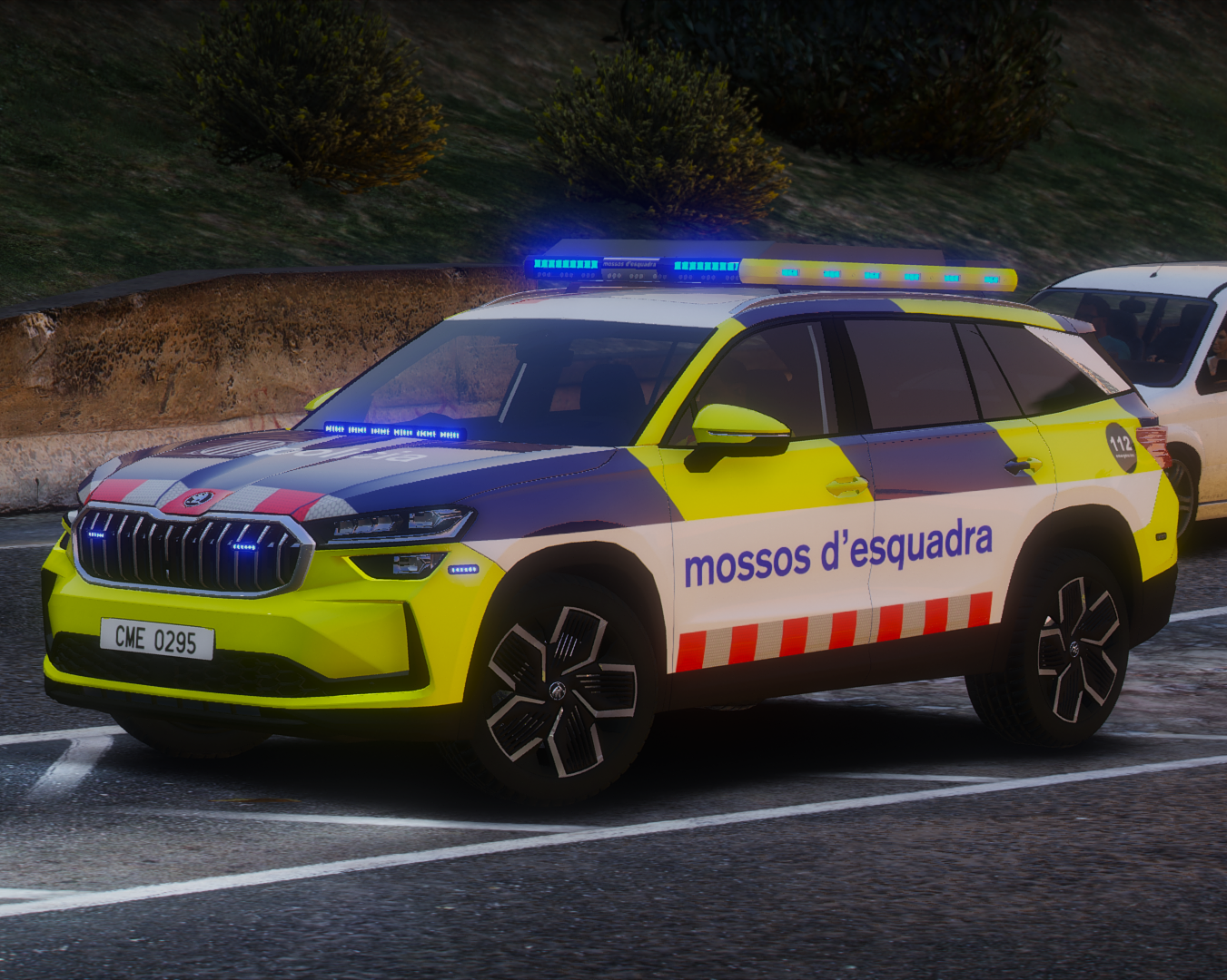 Skoda Kodiaq Mossos d'Esquadra Trànsit V2