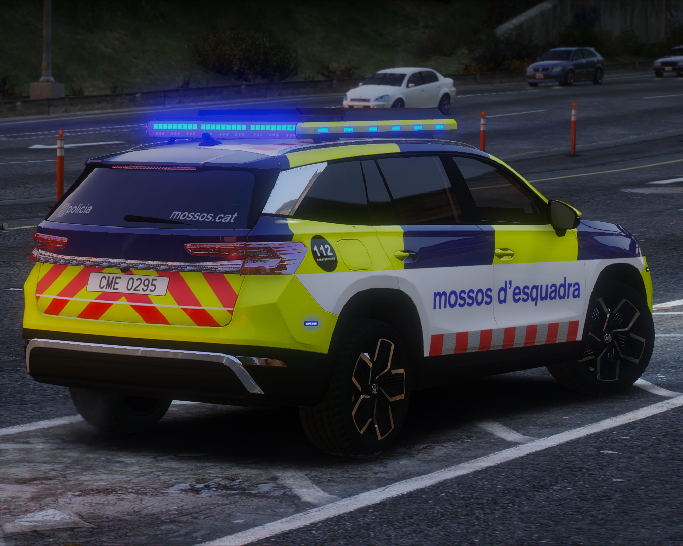 Skoda Kodiaq Mossos d'Esquadra Trànsit V2
