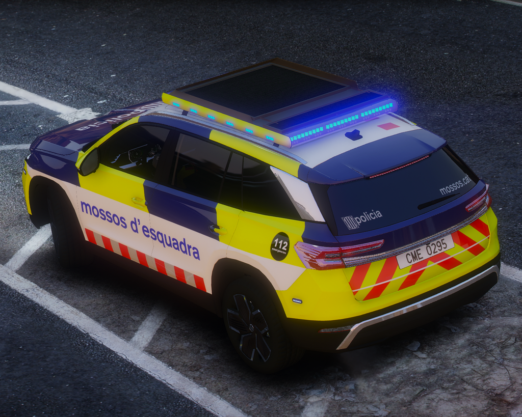 Skoda Kodiaq Mossos d'Esquadra Trànsit V2