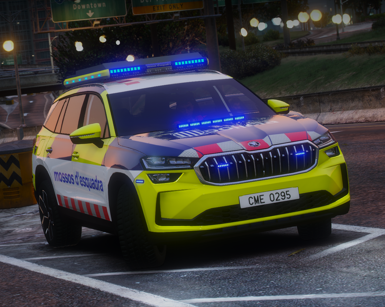 Skoda Kodiaq Mossos d'Esquadra Trànsit V2