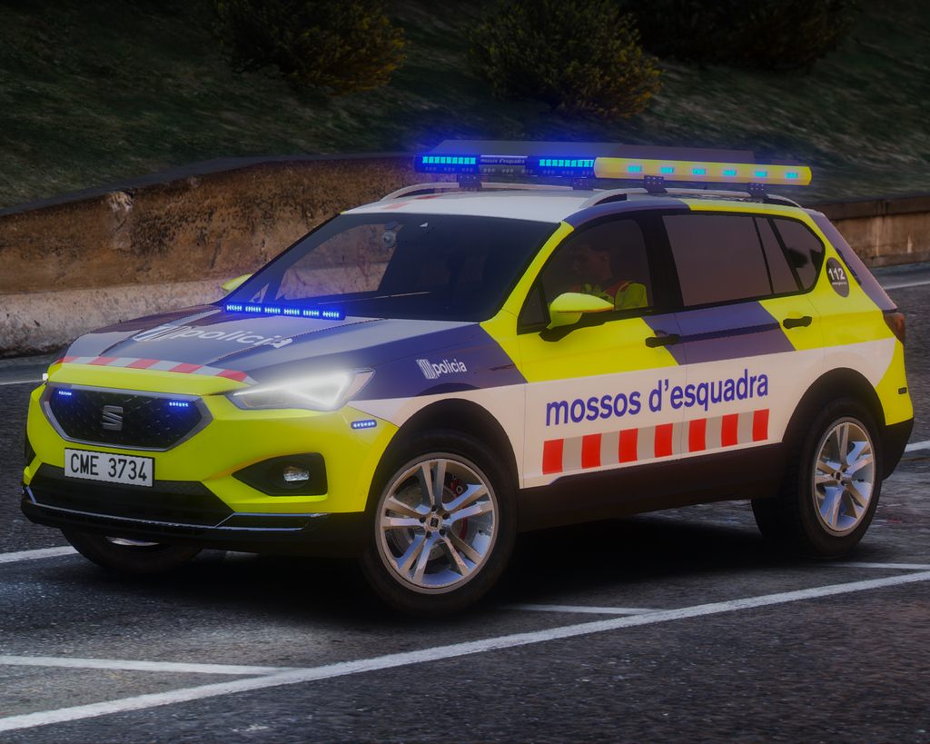 Seat Tarraco Mossos d'Esquadra Trànsit V2