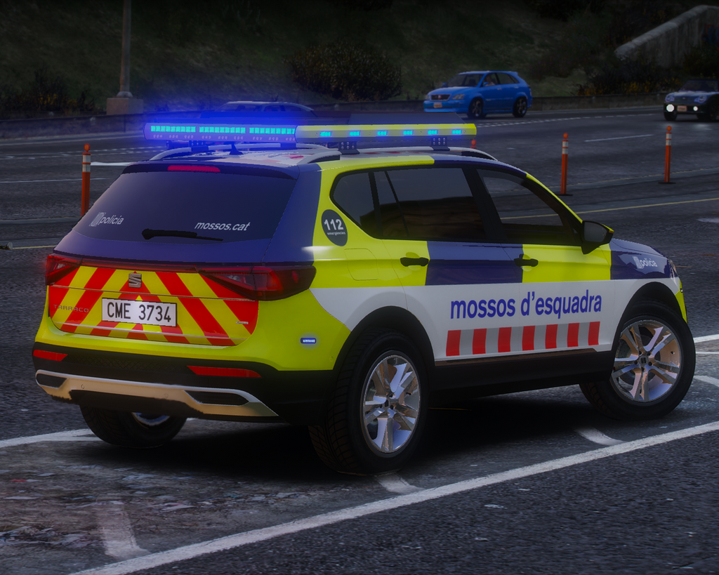 Seat Tarraco Mossos d'Esquadra Trànsit V2