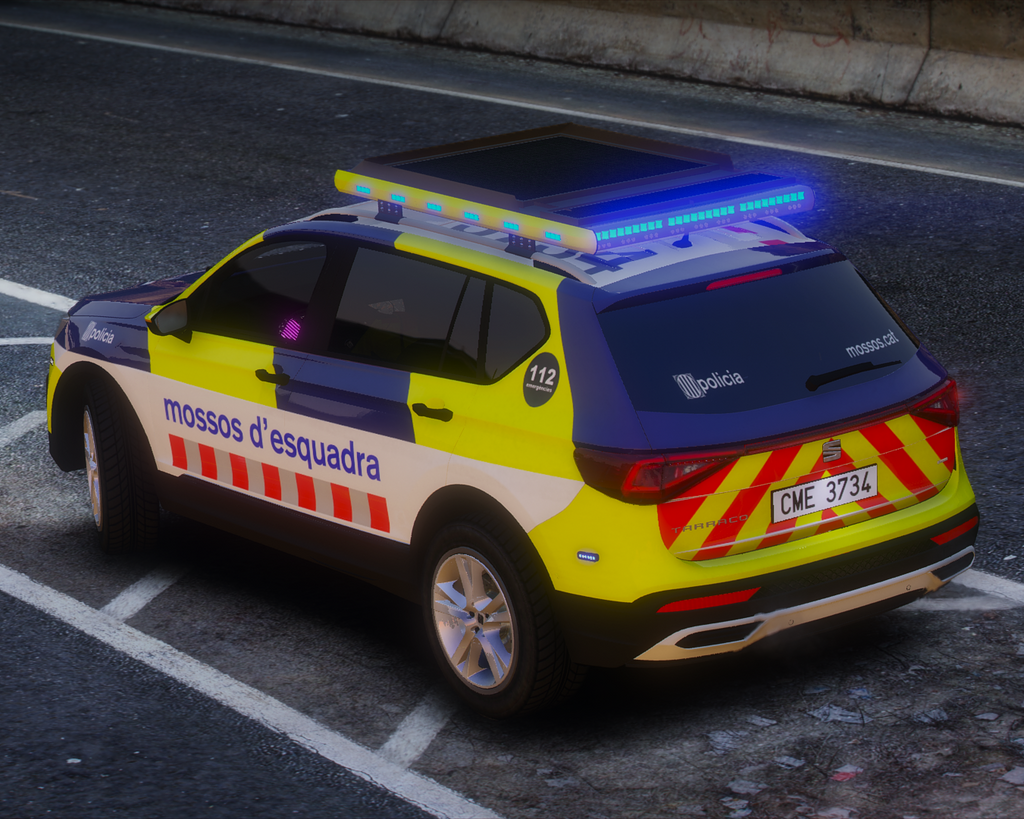 Seat Tarraco Mossos d'Esquadra Trànsit V2