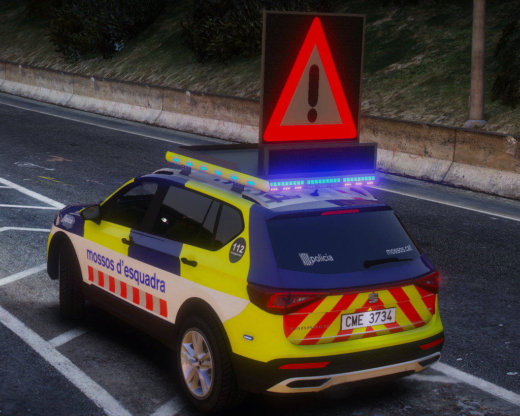 Seat Tarraco Mossos d'Esquadra Trànsit V2