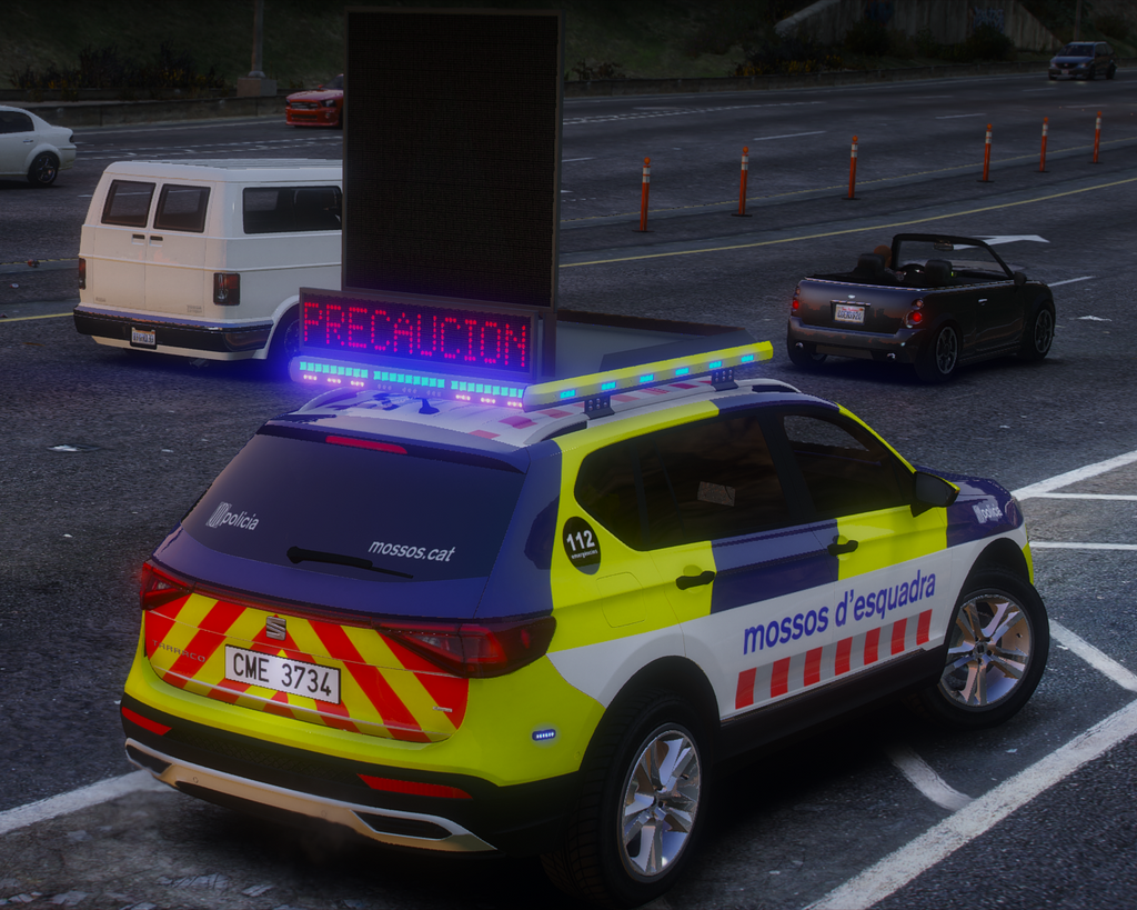 Seat Tarraco Mossos d'Esquadra Trànsit V2