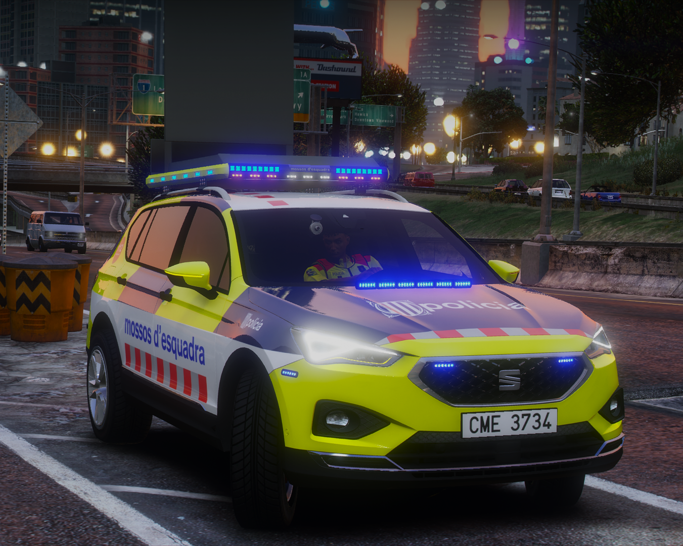 Seat Tarraco Mossos d'Esquadra Trànsit V2