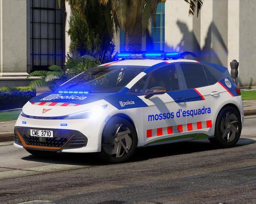 Cupra Born Mossos d'Esquadra