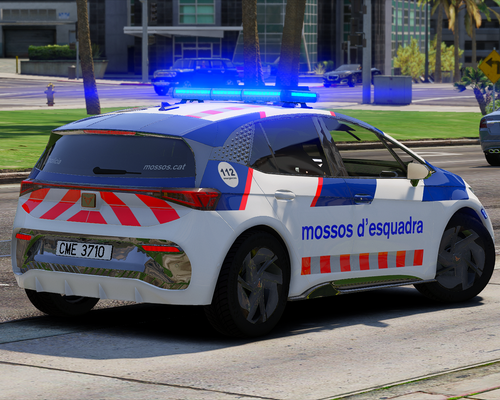 Cupra Born Mossos d'Esquadra
