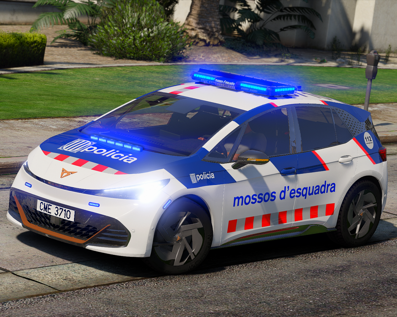 Cupra Born Mossos d'Esquadra