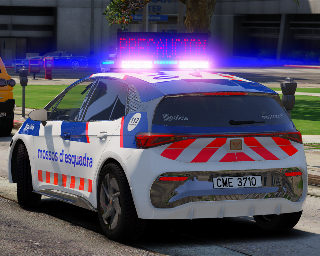 Cupra Born Mossos d'Esquadra