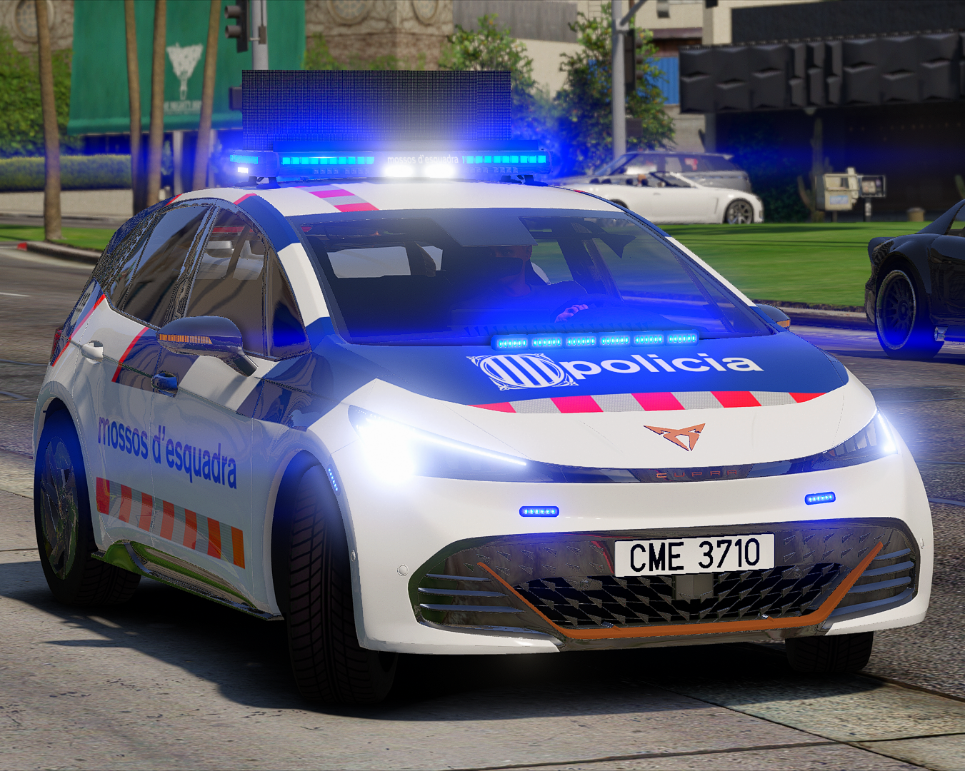 Cupra Born Mossos d'Esquadra