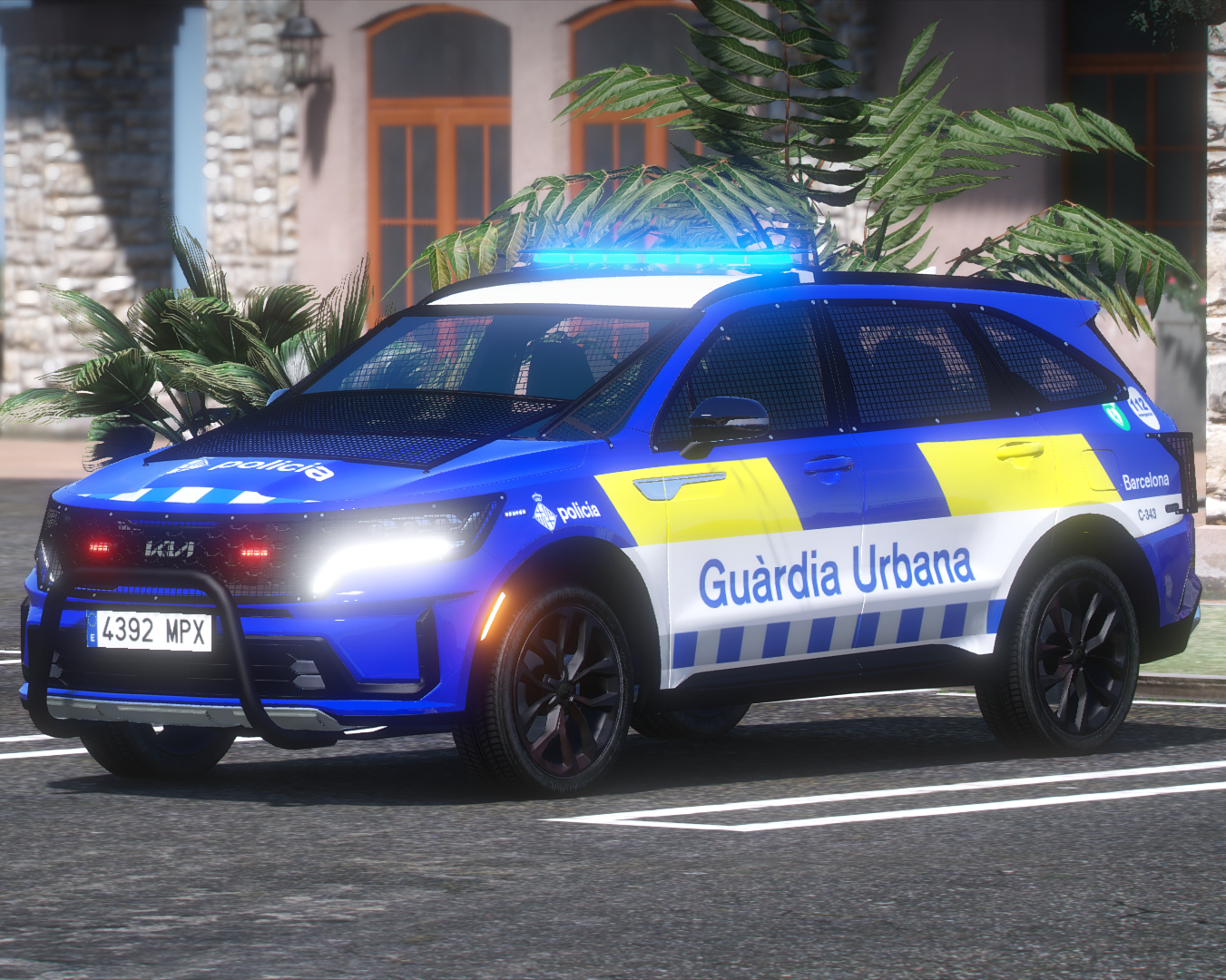 Kia Sorento Guàrdia Urbana de Barcelona | UREP