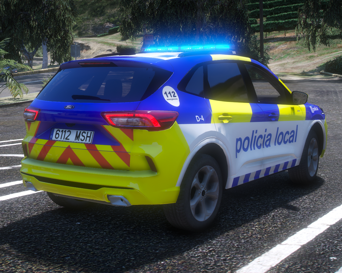 Ford Kuga 2024 Policia Local
