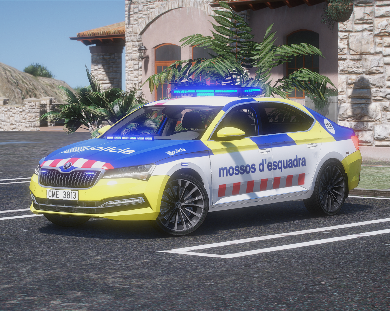 Skoda Superb Mossos d'Esquadra Trànsit