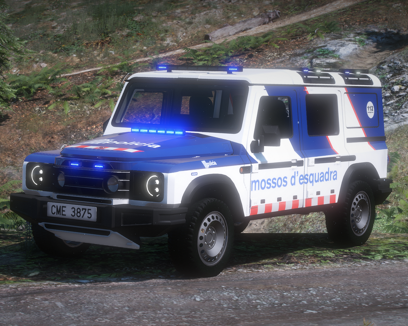 Ineos Grenadier Mossos d'Esquadra