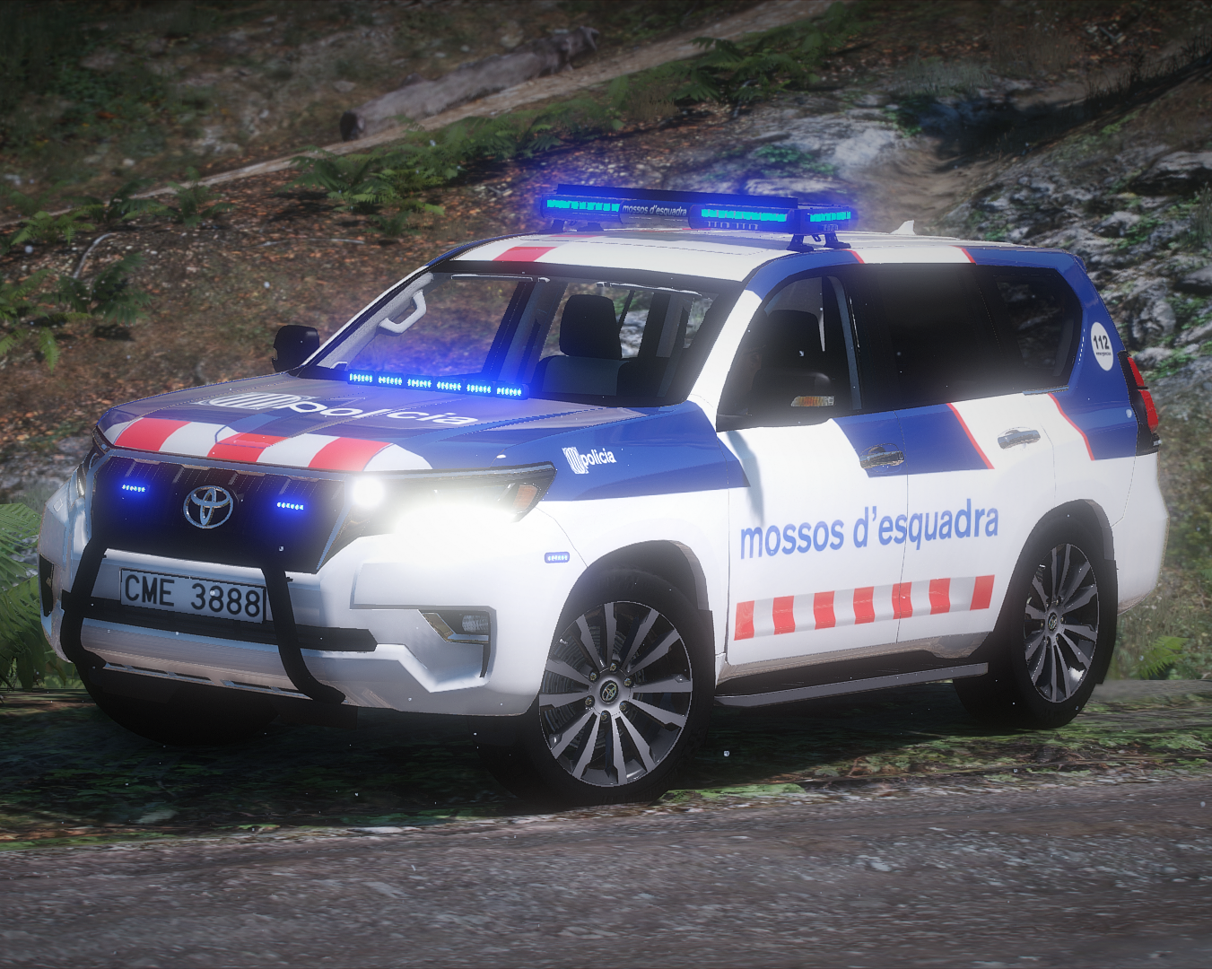 Toyota Land Cruiser Mossos d'Esquadra | ARRO