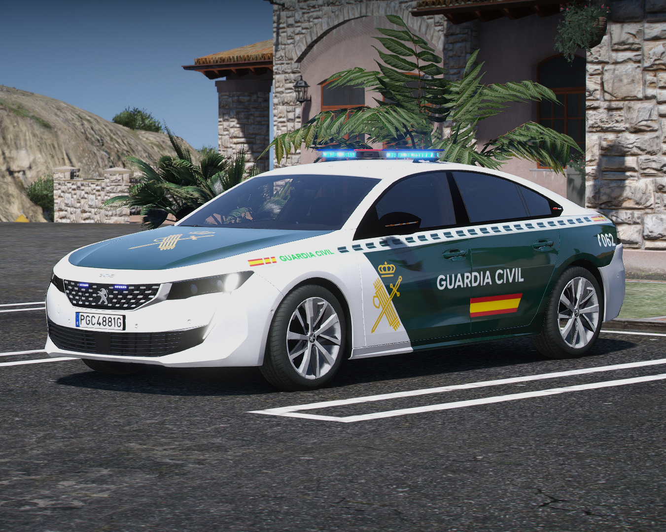 Peugeot 508 Guardia Civil