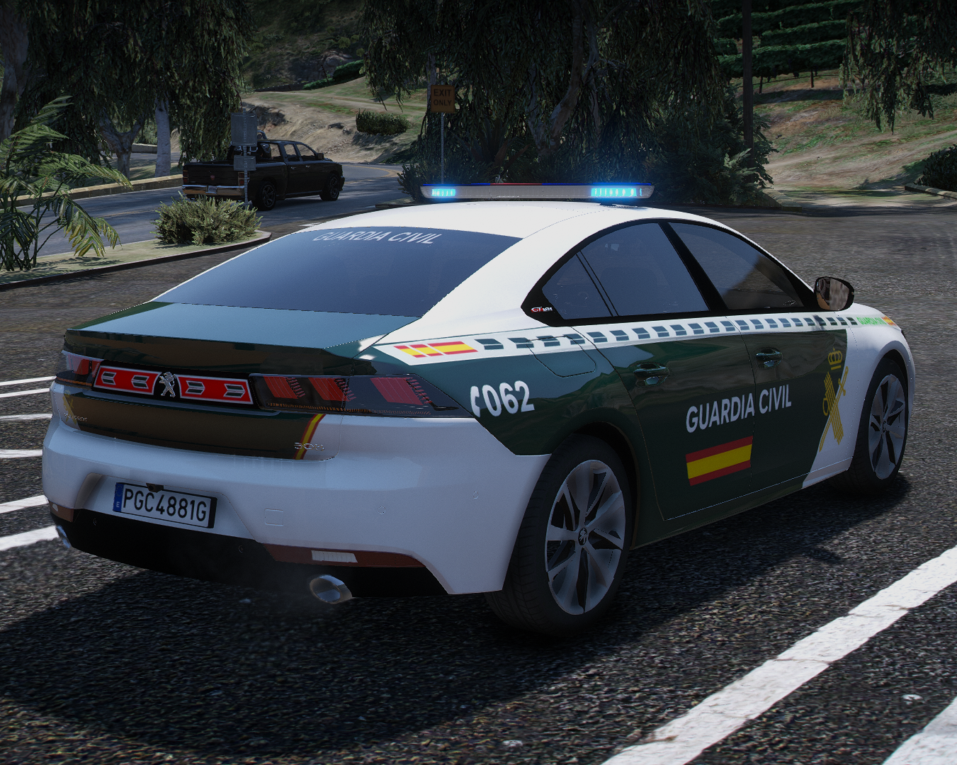 Peugeot 508 Guardia Civil