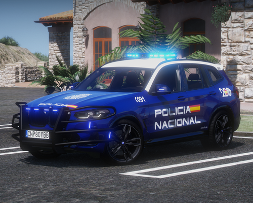 BMW X3 Policia Nacional