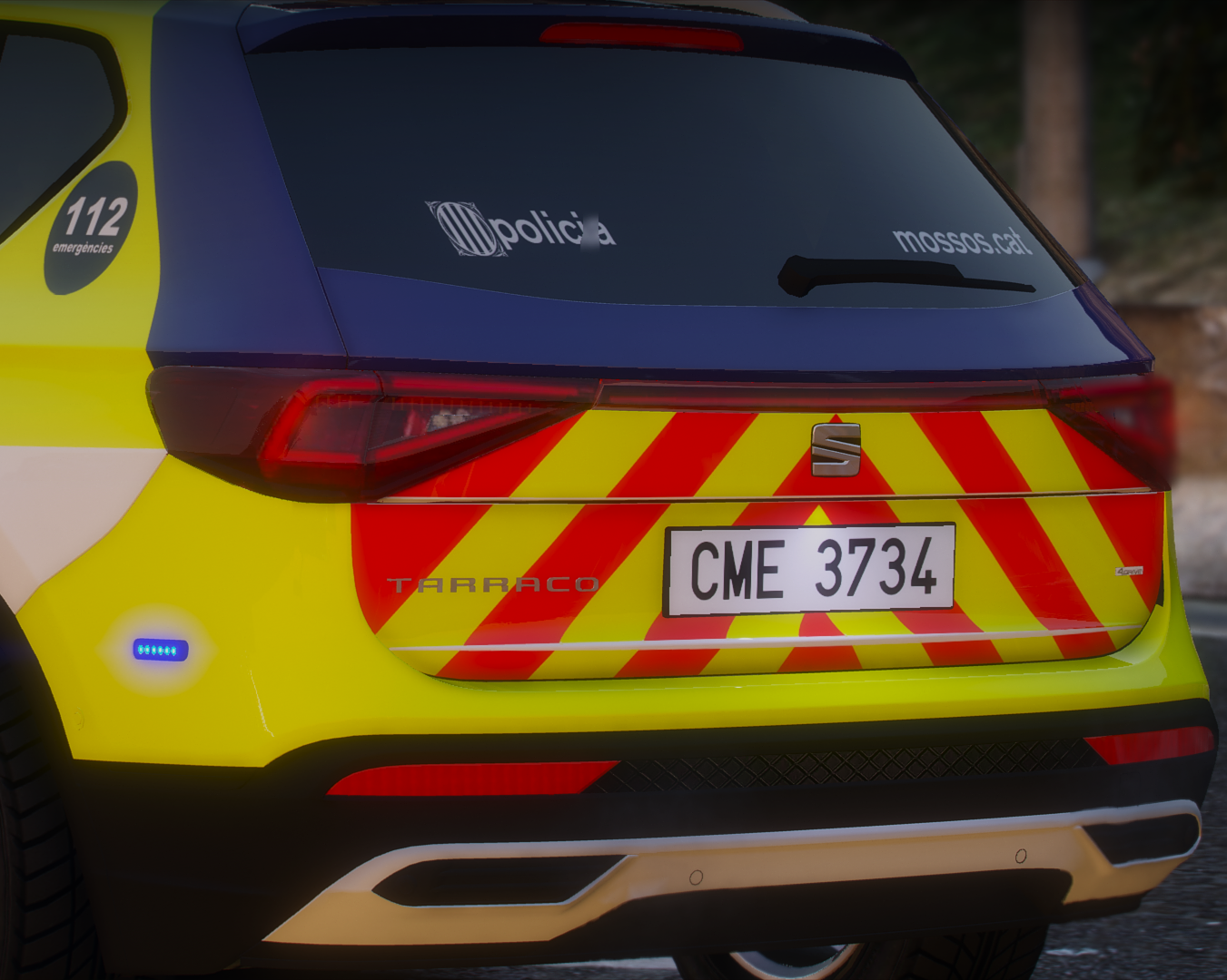 Seat Tarraco Mossos d'Esquadra Trànsit