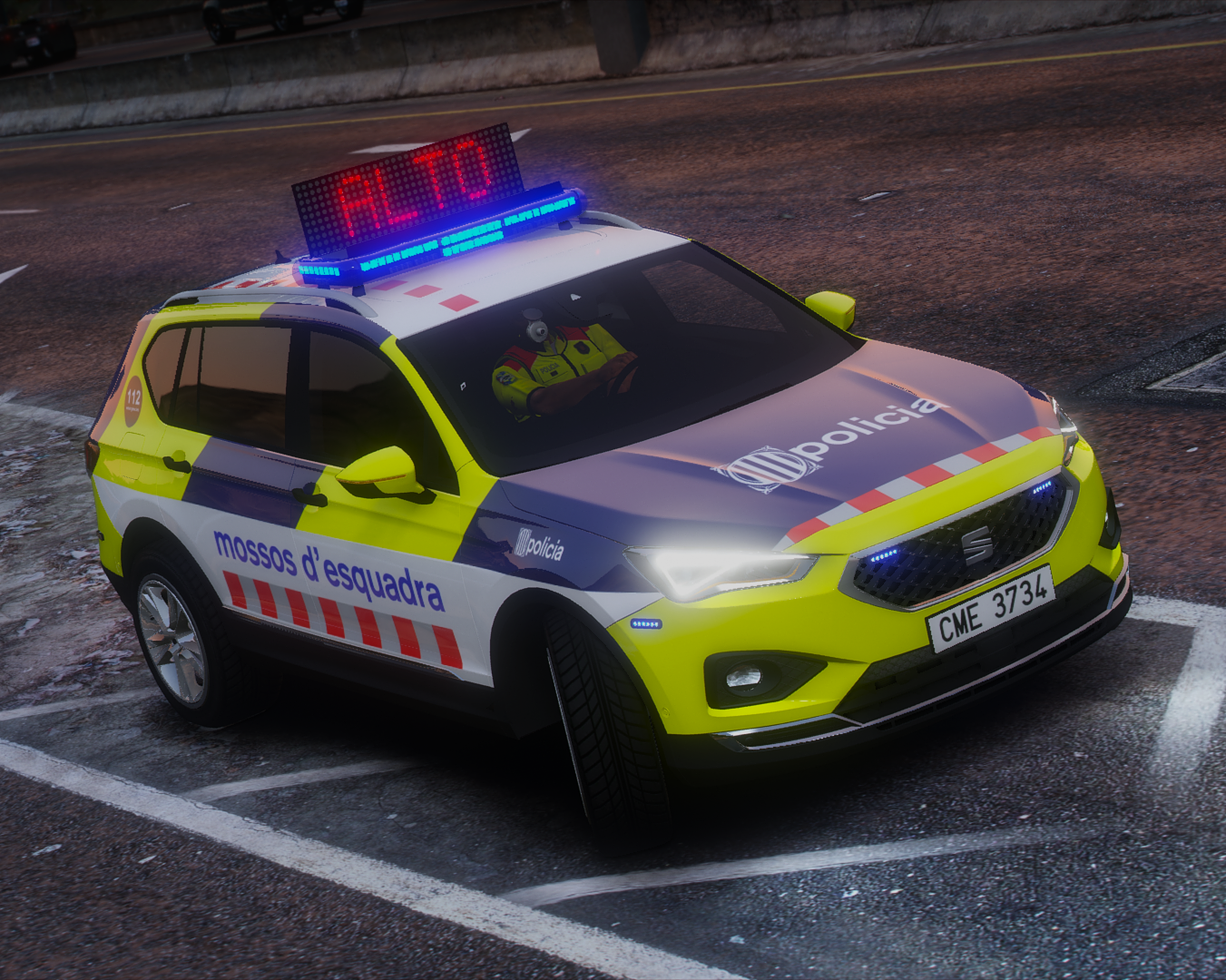Seat Tarraco Mossos d'Esquadra Trànsit