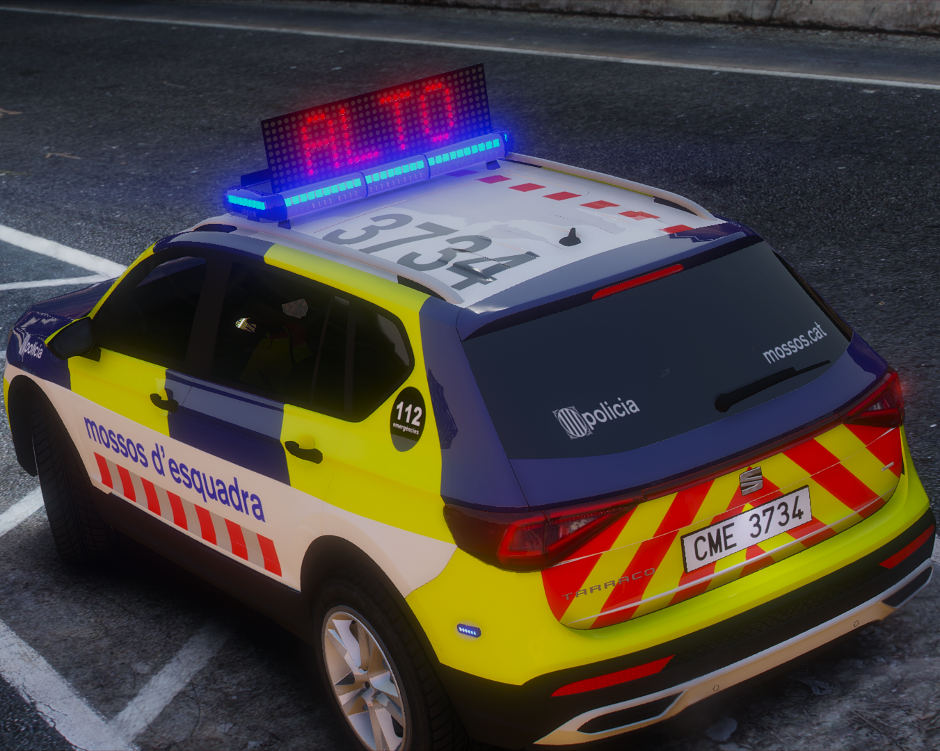 Seat Tarraco Mossos d'Esquadra Trànsit