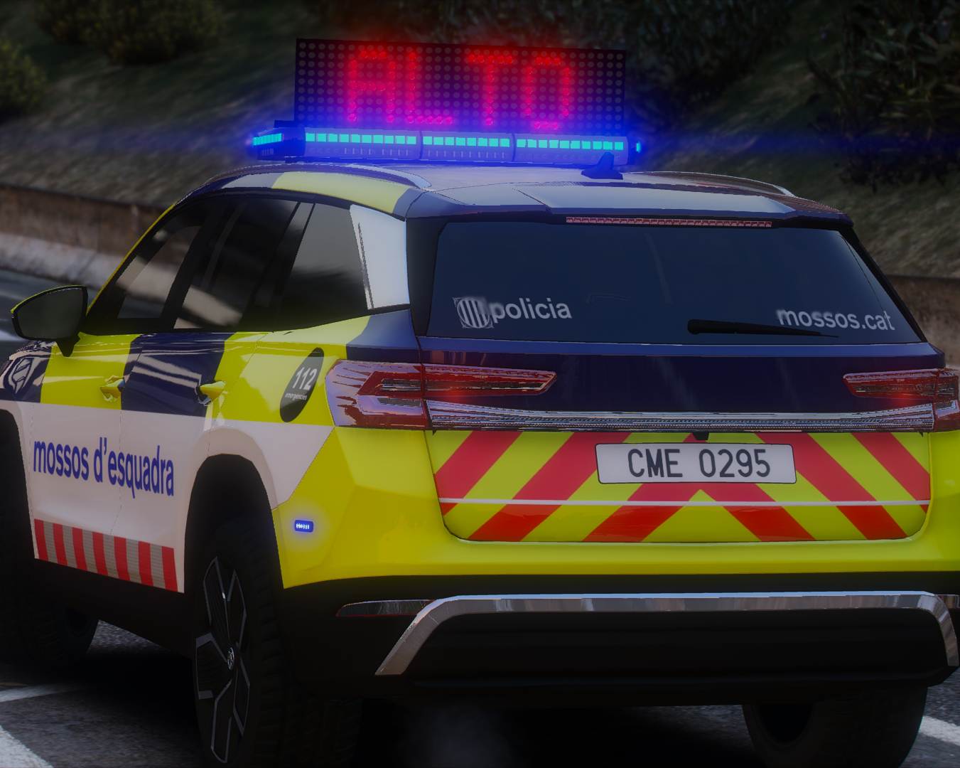Skoda Kodiaq Mossos d'Esquadra Trànsit