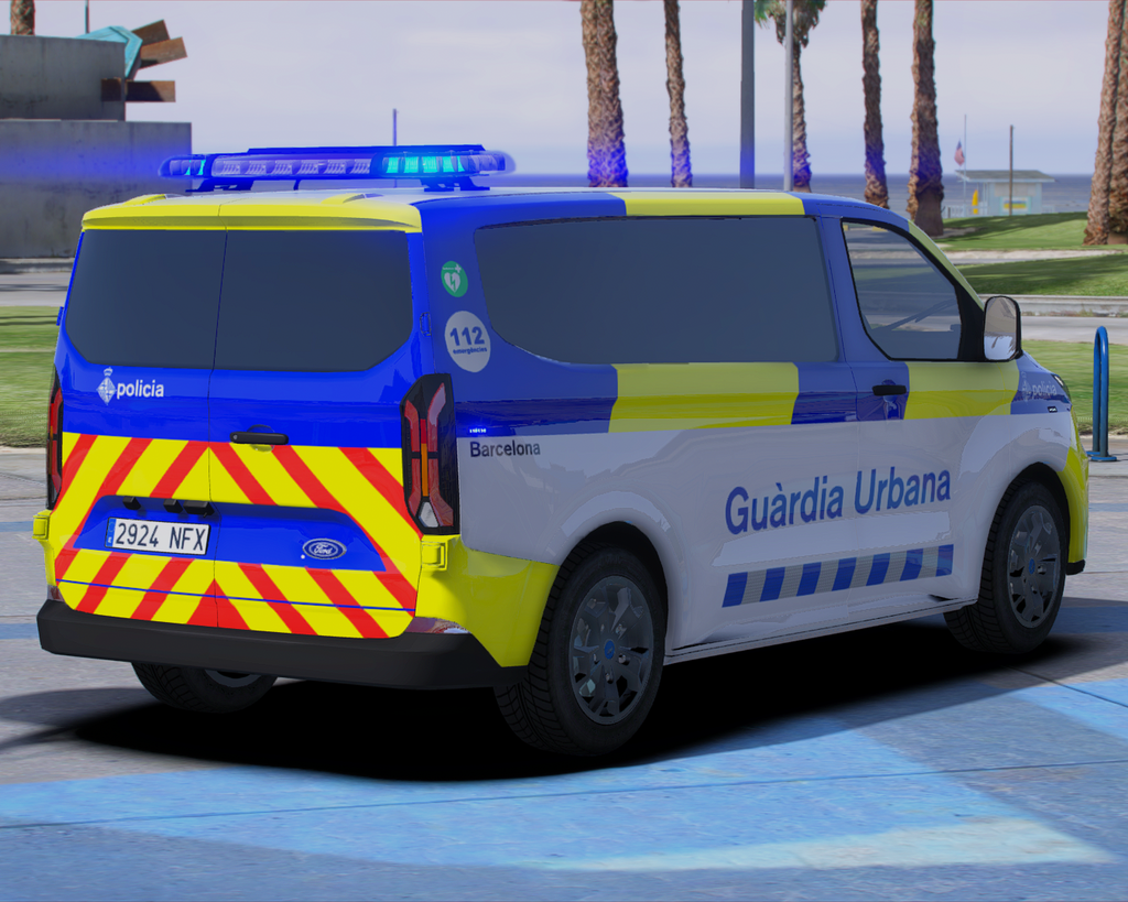 Ford Transit Custom Guàrdia Urbana BCN