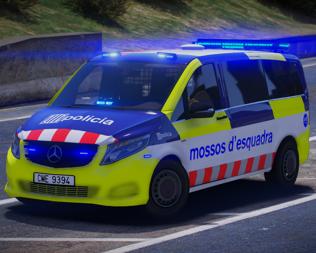 Mercedes Vito Mossos d'Esquadra Trànsit