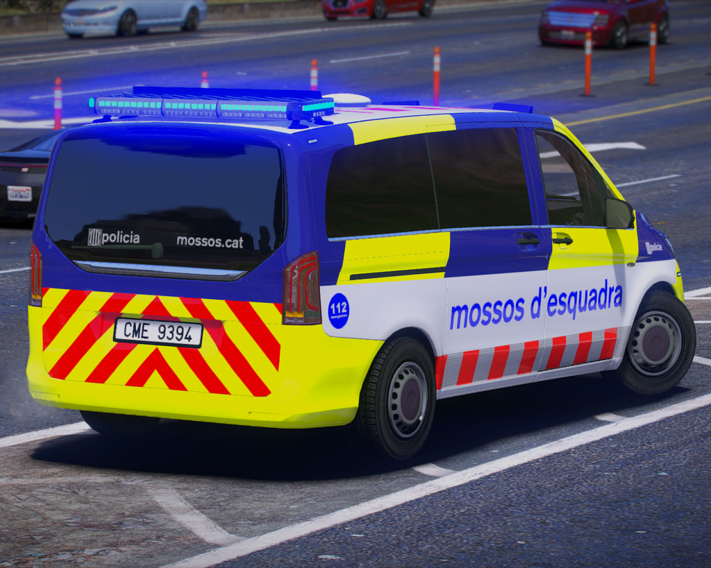 Mercedes Vito Mossos d'Esquadra Trànsit