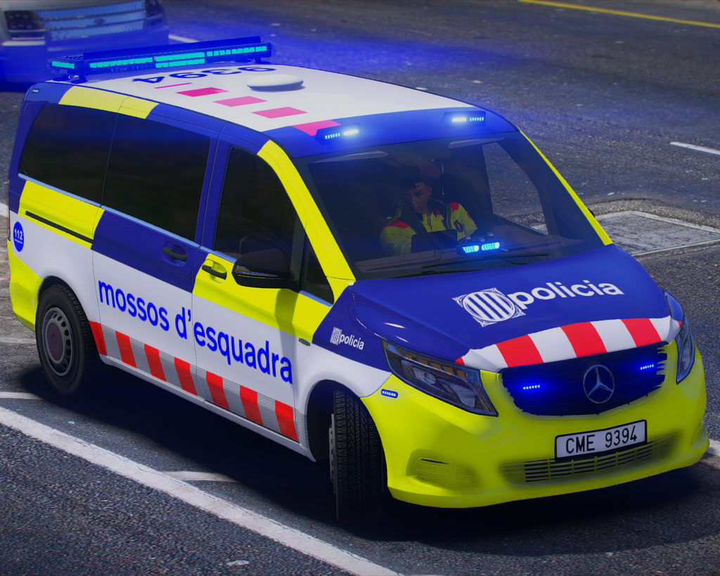 Mercedes Vito Mossos d'Esquadra Trànsit