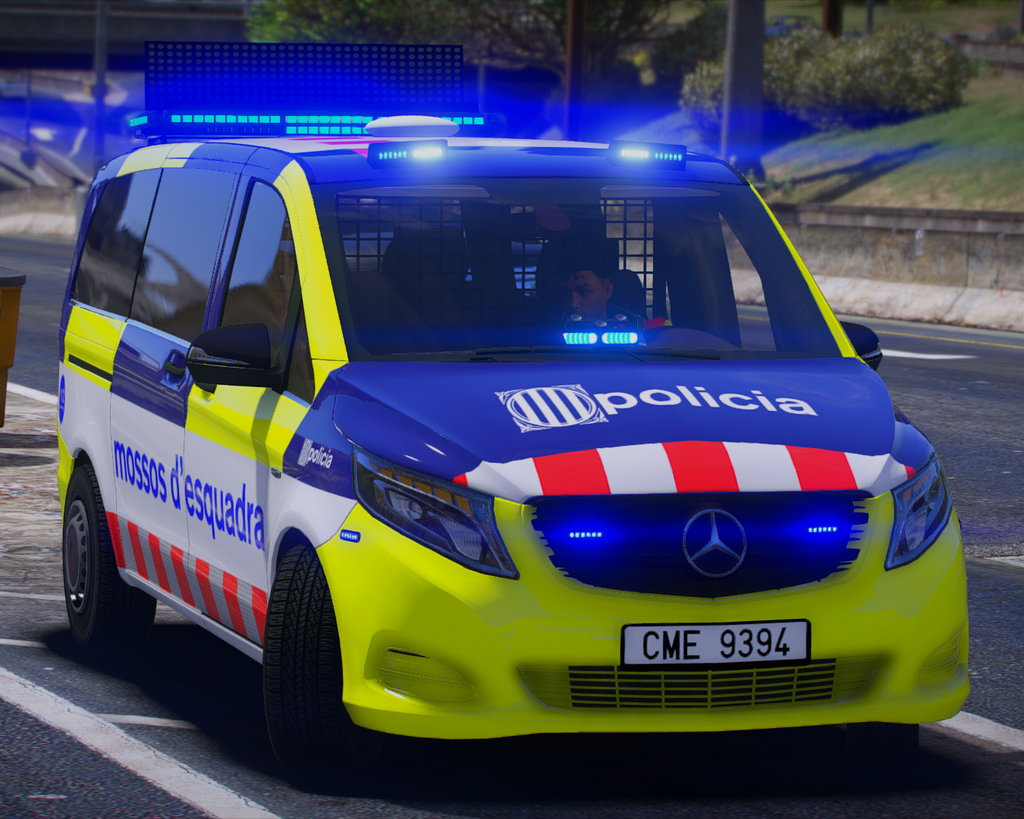 Mercedes Vito Mossos d'Esquadra Trànsit