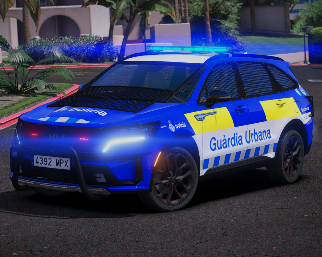Kia Sorento Guàrdia Urbana de Barcelona | UREP