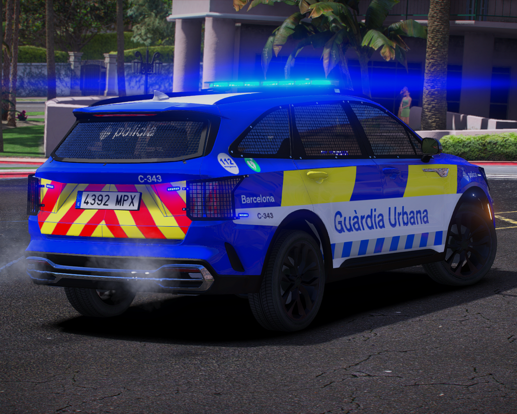 Kia Sorento Guàrdia Urbana de Barcelona | UREP