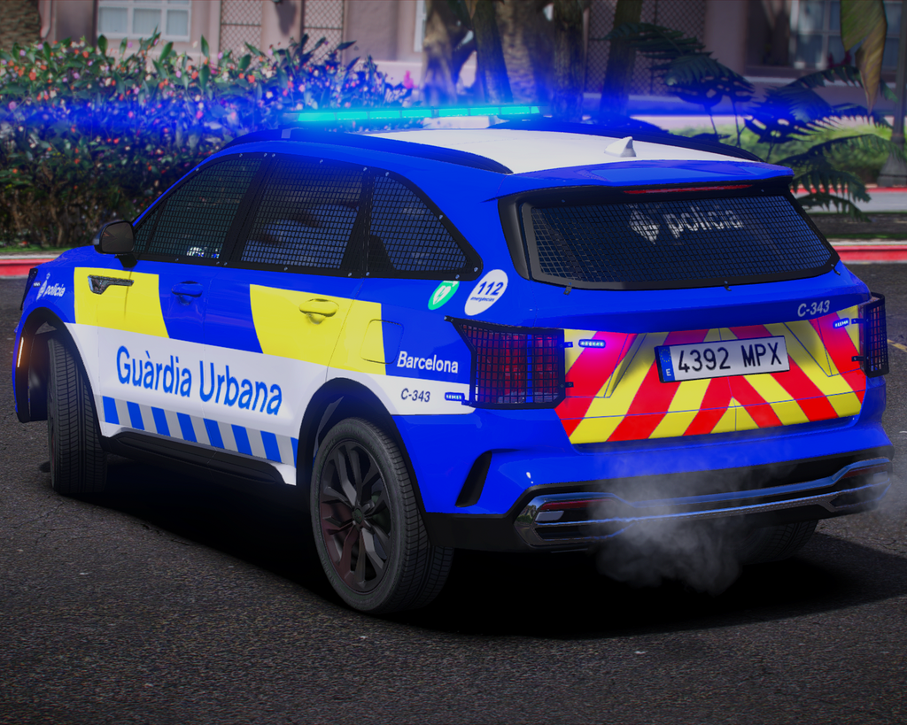 Kia Sorento Guàrdia Urbana de Barcelona | UREP