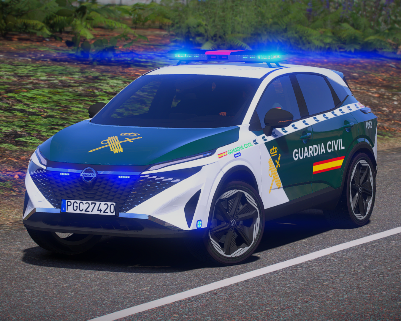 Nissan Qasqhai Guardia Civil