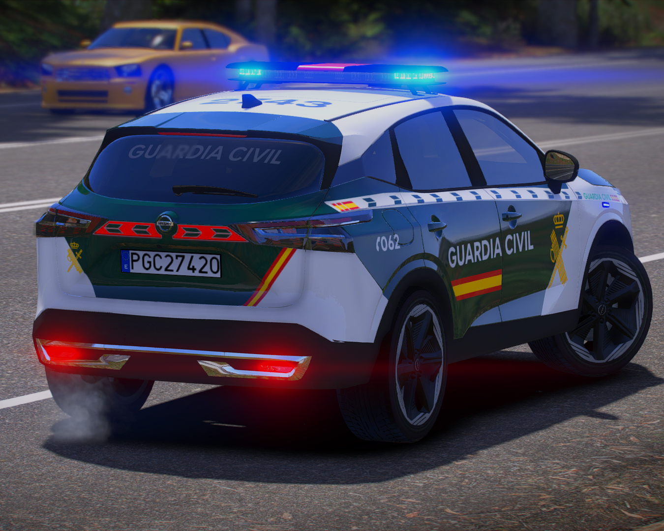 Nissan Qasqhai Guardia Civil